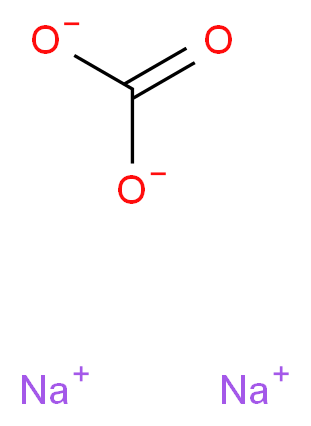 Soda ash_Molecular_structure_CAS_497-19-8)