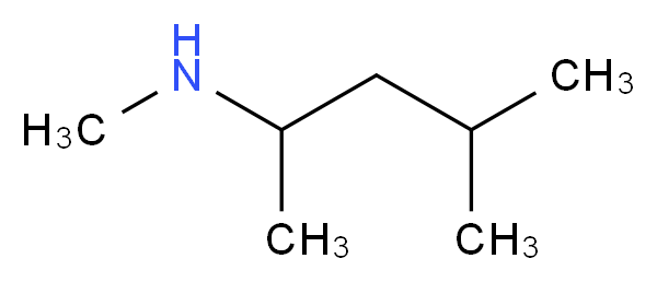 methyl(4-methylpentan-2-yl)amine_Molecular_structure_CAS_)