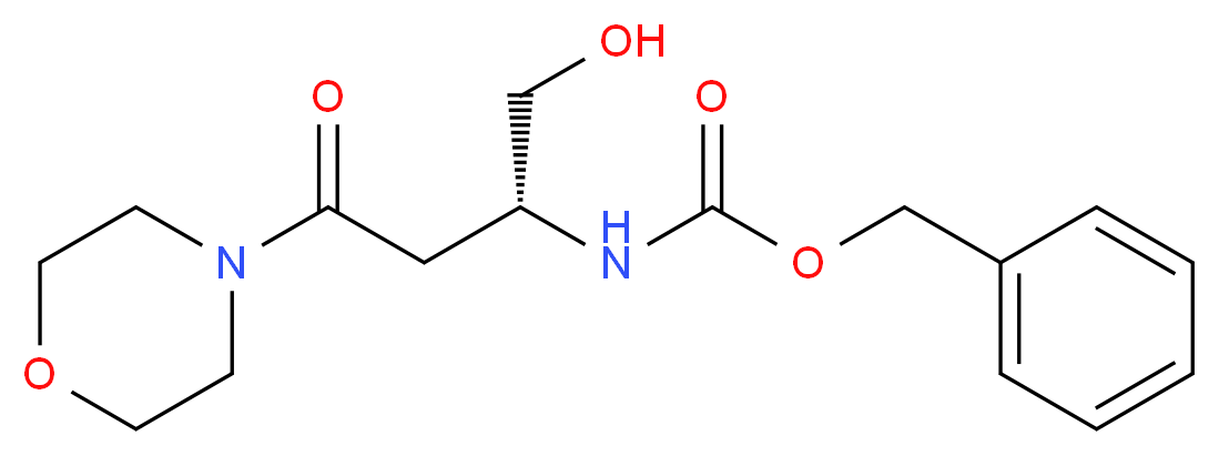 N-Benzyloxycarbonyl-4-[(3R)-3-amino-1-oxo-4-(hydroxy)butyl]morpholine_Molecular_structure_CAS_870812-92-3)