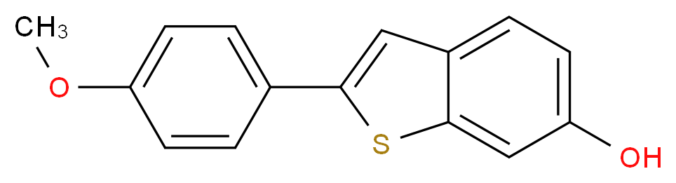 2-(4-Methoxyphenyl)benzothiophene-6-ol_Molecular_structure_CAS_225648-21-5)