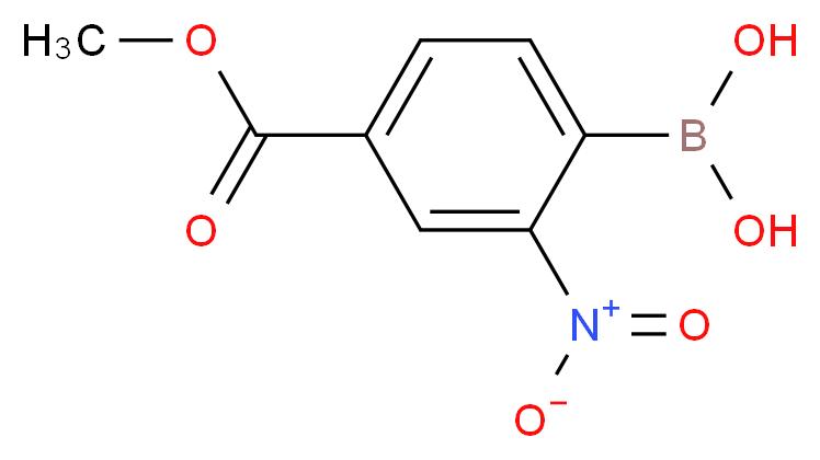 4-Methoxycarbonyl-2-nitrobenzeneboronic acid_Molecular_structure_CAS_85107-55-7)