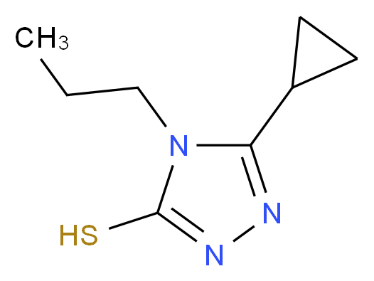5-Cyclopropyl-4-propyl-4H-1,2,4-triazole-3-thiol_Molecular_structure_CAS_603981-93-7)