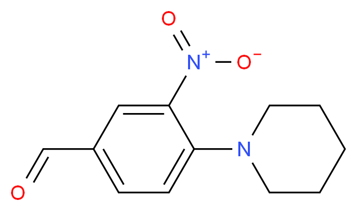 3-Nitro-4-(1-piperidinyl)benzaldehyde_Molecular_structure_CAS_39911-29-0)