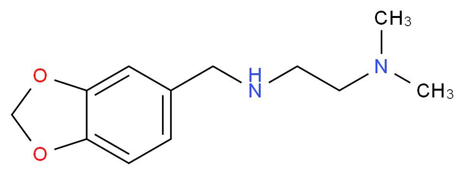 N1-(benzo[d][1,3]dioxol-5-ylmethyl)-N2,N2-dimethylethane-1,2-diamine_Molecular_structure_CAS_)