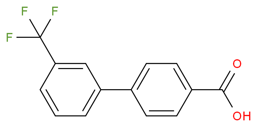 3'-(Trifluoromethyl)-[1,1'-biphenyl]-4-carboxylic acid_Molecular_structure_CAS_195457-70-6)