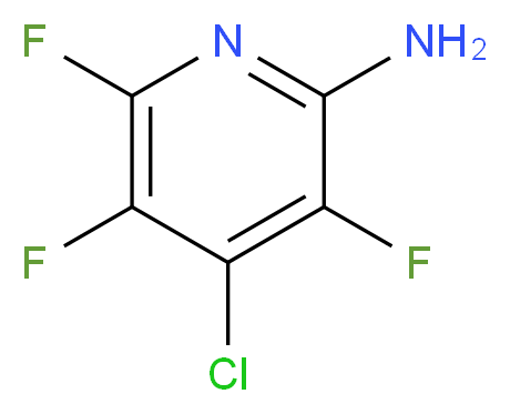 2-Amino-4-chloro-3,5,6-trifluoropyridine_Molecular_structure_CAS_63489-56-5)