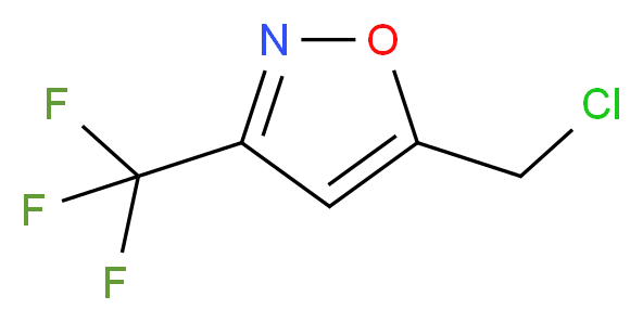 5-(chloromethyl)-3-(trifluoromethyl)isoxazole_Molecular_structure_CAS_126572-12-1)
