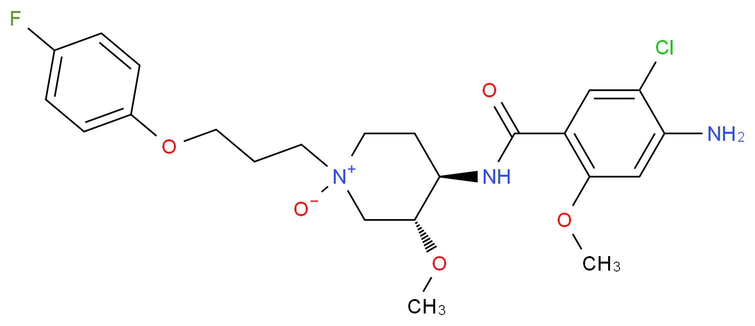 Cisapride N-Oxide_Molecular_structure_CAS_86718-75-4)
