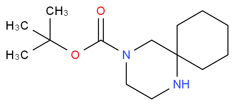 1,4-DIAZA-SPIRO[5.5]UNDECANE-4-CARBOXYLIC ACID TERT-BUTYL ESTER_Molecular_structure_CAS_886766-44-5)