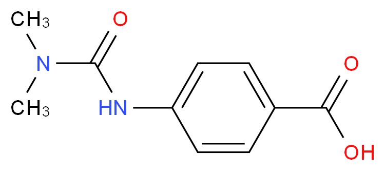 4-[(Dimethylcarbamoyl)amino]benzoic acid_Molecular_structure_CAS_91880-51-2)