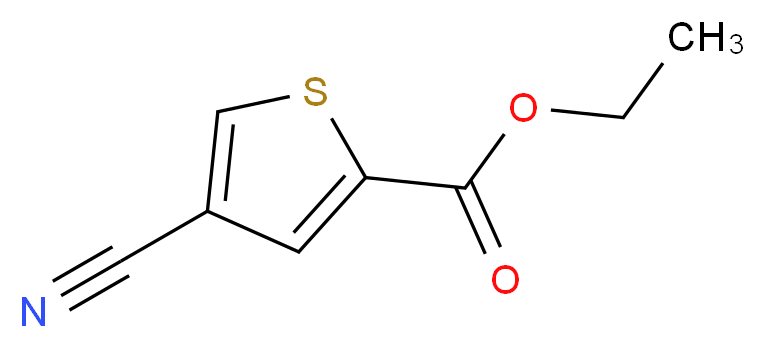 ETHYL 4-CYANOTHIOPHENE-2-CARBOXYLATE_Molecular_structure_CAS_)