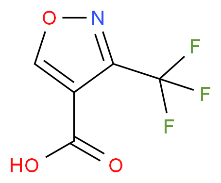 3-(Trifluoromethyl)isoxazole-4-carboxylic acid_Molecular_structure_CAS_)