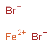 Iron(II) bromide hydrate_Molecular_structure_CAS_7789-46-0)