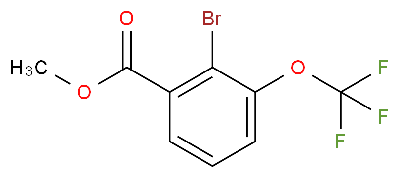 Methyl 2-bromo-3-(trifluoromethoxy)benzoate_Molecular_structure_CAS_)