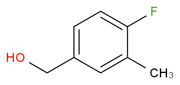 4-Fluoro-3-methylbenzyl alcohol_Molecular_structure_CAS_)