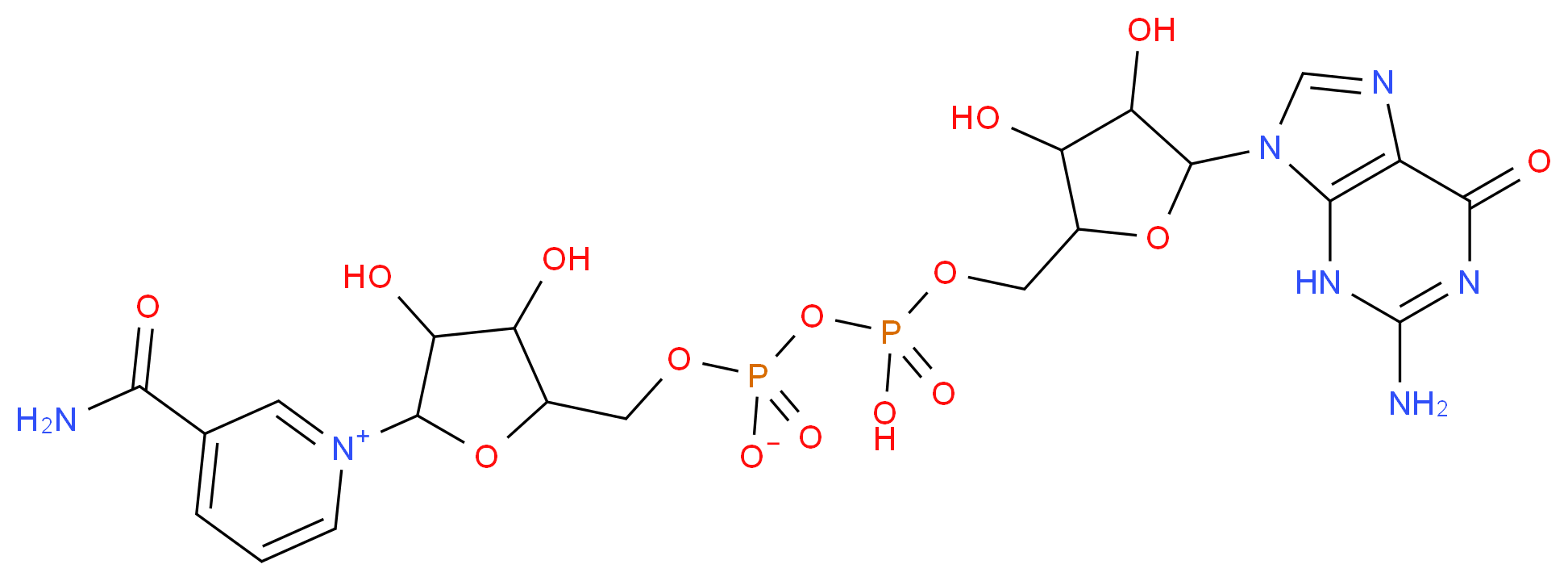 Nicotinamide guanine dinucleotide sodium salt_Molecular_structure_CAS_5624-35-1)