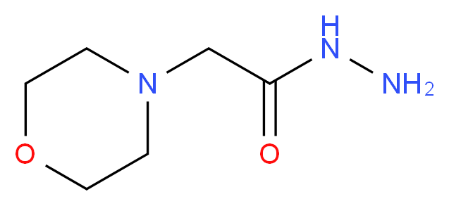 2-Morpholin-4-ylacetohydrazide_Molecular_structure_CAS_770-17-2)