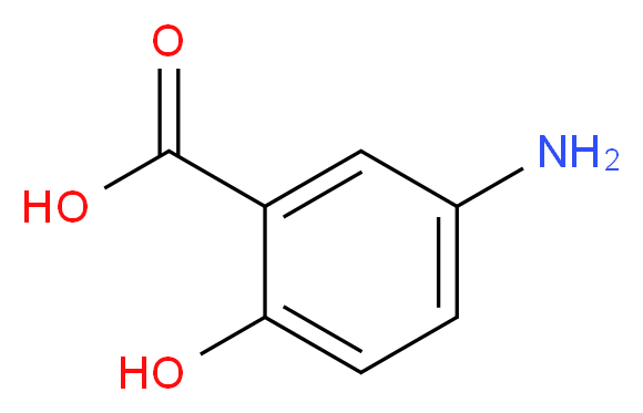 5-Amino-2-hydroxybenzoic acid_Molecular_structure_CAS_89-57-6)