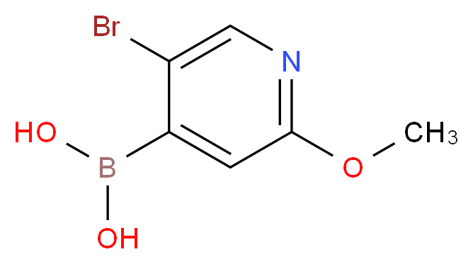 5-Bromo-2-methoxypyridine-4-boronic acid_Molecular_structure_CAS_957060-94-5)