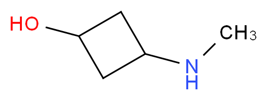 3-(methylamino)cyclobutan-1-ol_Molecular_structure_CAS_)