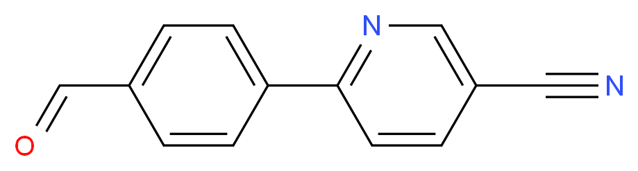 6-(4-Formylphenyl)nicotinonitrile_Molecular_structure_CAS_851340-81-3)