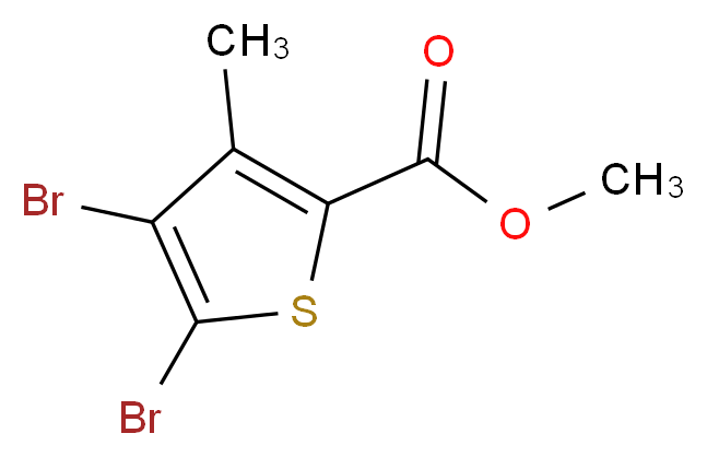 Methyl 4,5-dibromo-3-methylthiophene-2-carboxylate_Molecular_structure_CAS_648412-53-7)