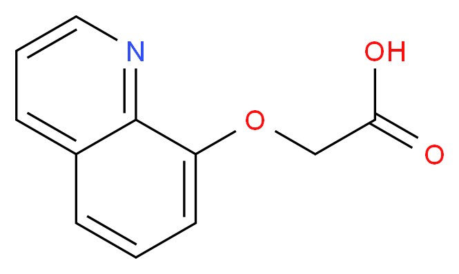 (Quinolin-8-yloxy)-acetic acid_Molecular_structure_CAS_5326-89-6)