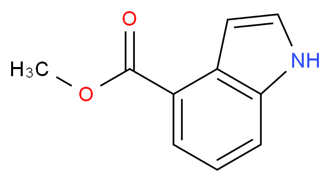 Methyl indole-4-carboxylate_Molecular_structure_CAS_39830-66-5)