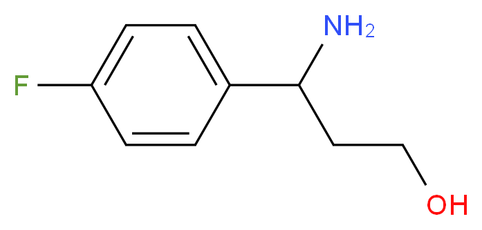 3-Amino-3-(4-fluoro-phenyl)-propan-1-ol_Molecular_structure_CAS_612532-52-2)
