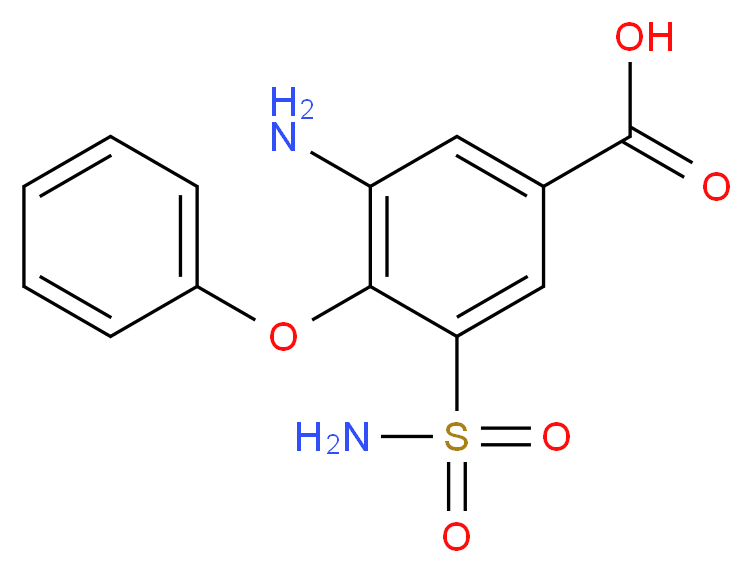 Desbutyl Bumetanide_Molecular_structure_CAS_28328-54-3)