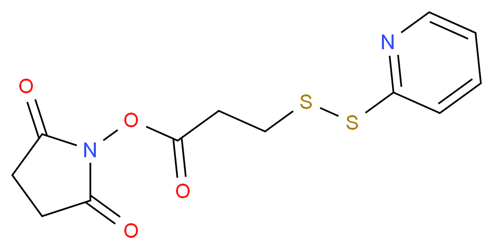 3-(2-Pyridyldithio)propionic acid N-hydroxysuccinimide ester_Molecular_structure_CAS_68181-17-9)
