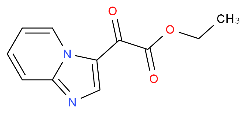 Imidazo[1,2-a]pyridin-3-yl-oxoacetic acid ethyl ester_Molecular_structure_CAS_603301-58-2)