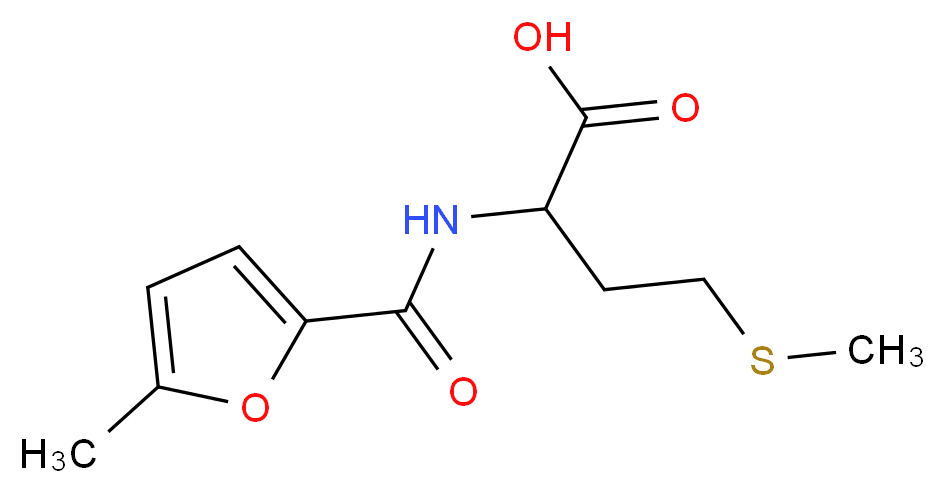 2-[(5-Methyl-furan-2-carbonyl)-amino]-4-methylsulfanylbutyric acid_Molecular_structure_CAS_324001-24-3)
