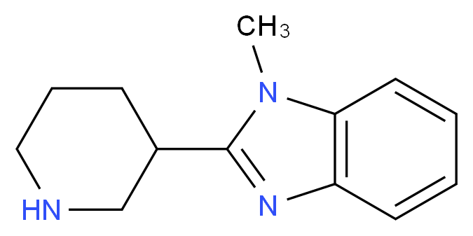 1-Methyl-2-piperidin-3-yl-1H-benzoimidazole_Molecular_structure_CAS_947013-81-2)
