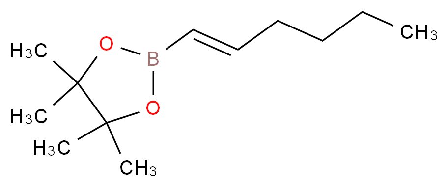 trans-1-Hexen-1-ylboronic acid pinacol ester_Molecular_structure_CAS_126688-97-9)