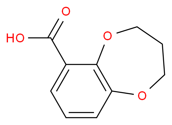 3,4-dihydro-2H-1,5-benzodioxepine-6-carboxylic acid_Molecular_structure_CAS_66410-67-1)
