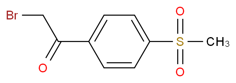 2-Bromo-1-[4-(methylsulfonyl)phenyl]-1-ethanone_Molecular_structure_CAS_50413-24-6)