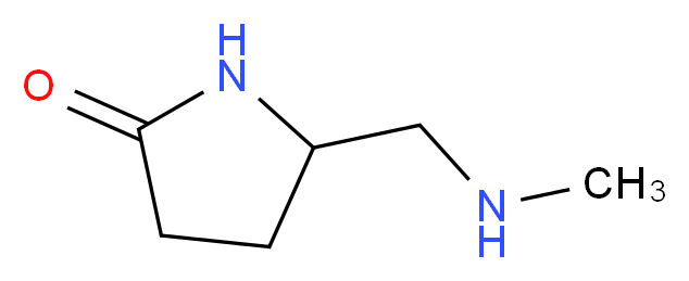 5-[(methylamino)methyl]pyrrolidin-2-one_Molecular_structure_CAS_)
