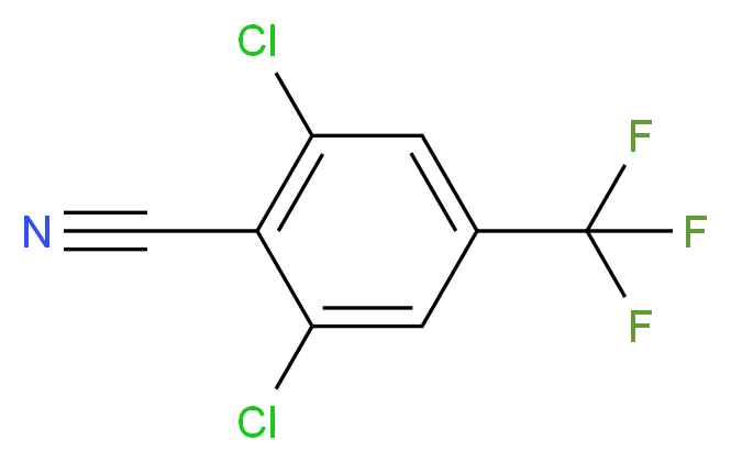 2,6-Dichloro-4-(trifluoromethyl)benzonitrile_Molecular_structure_CAS_157021-61-9)