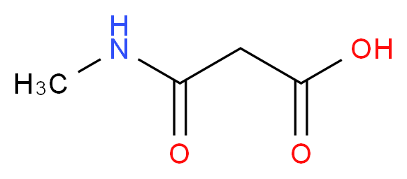 3-(Methylamino)-3-oxopropanoic acid_Molecular_structure_CAS_)