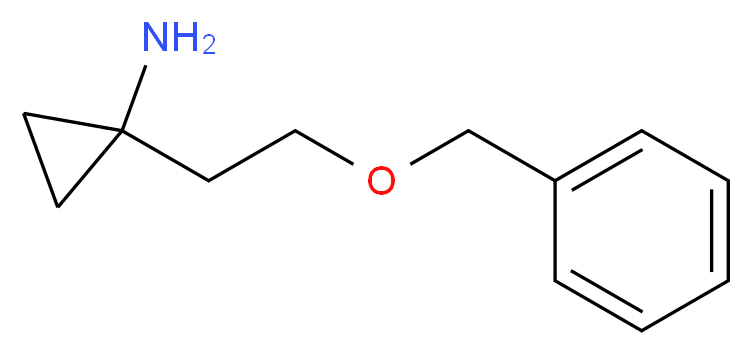 1-[2-(benzyloxy)ethyl]cyclopropan-1-amine_Molecular_structure_CAS_)