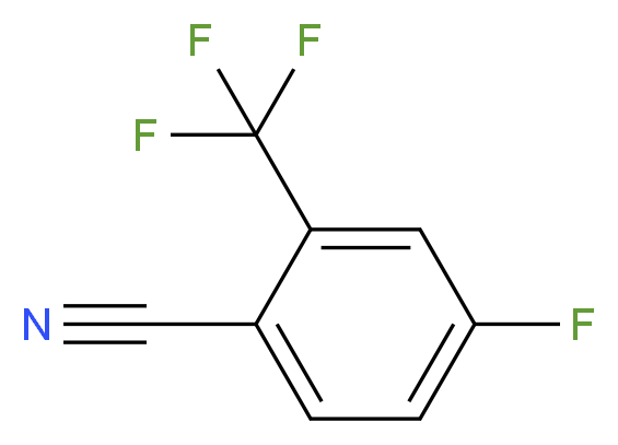 4-Fluoro-2-(trifluoromethyl)benzonitrile 97%_Molecular_structure_CAS_194853-86-6)