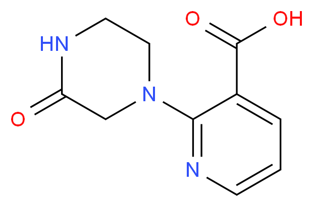 2-(3-Oxo-1-piperazinyl)nicotinic acid_Molecular_structure_CAS_)