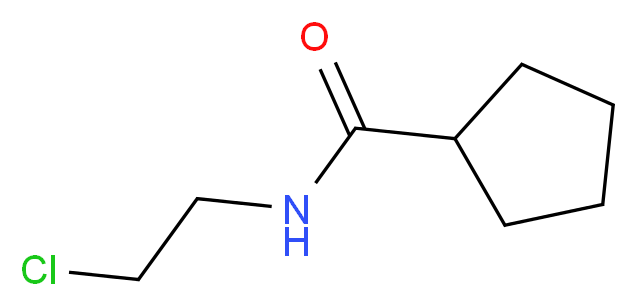 N-(2-chloroethyl)cyclopentanecarboxamide_Molecular_structure_CAS_)
