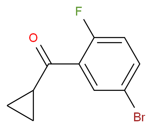 (5-Bromo-2-fluorophenyl)(cyclopropyl)methanone_Molecular_structure_CAS_1222368-75-3)