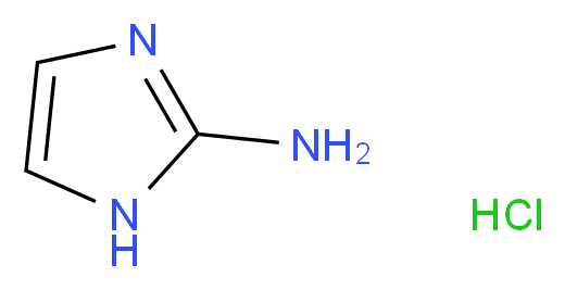 2-Amino-1H-imidazole hydrochloride_Molecular_structure_CAS_57575-96-9)
