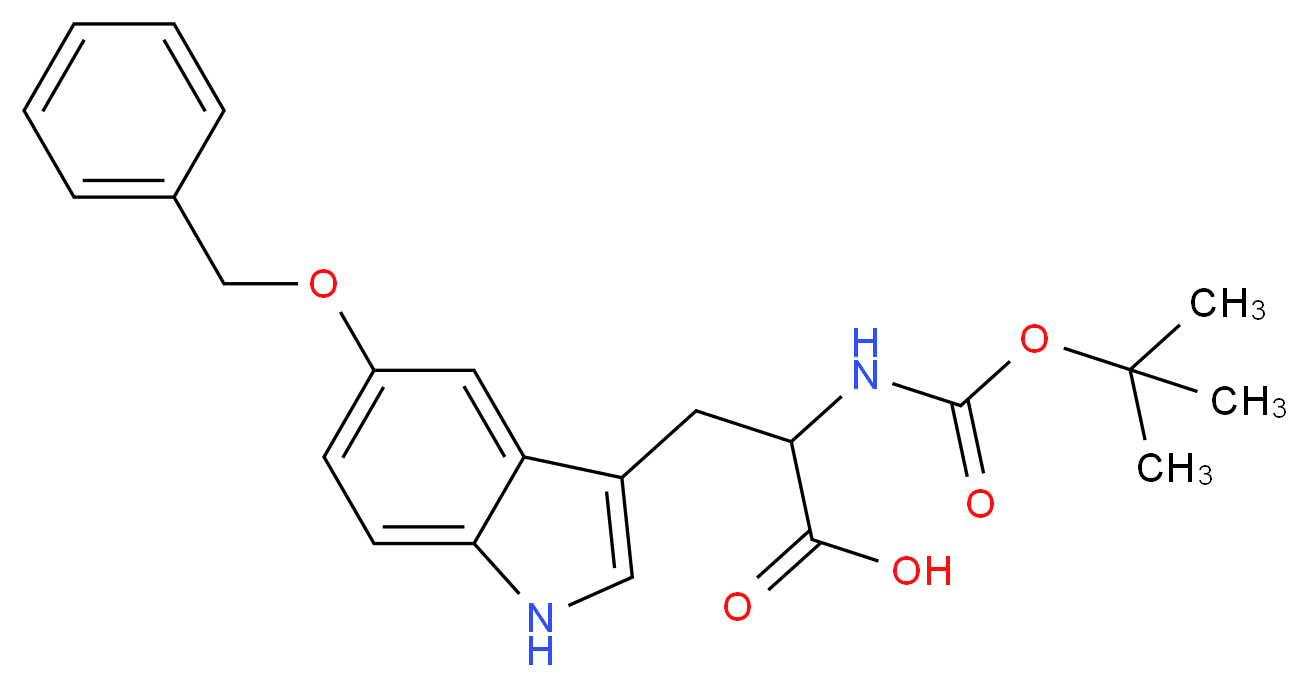 Boc-5-benzyloxy-DL-tryptophan_Molecular_structure_CAS_)