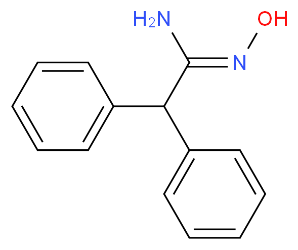 (1Z)-N'-hydroxy-2,2-diphenylethanimidamide_Molecular_structure_CAS_66824-86-0)