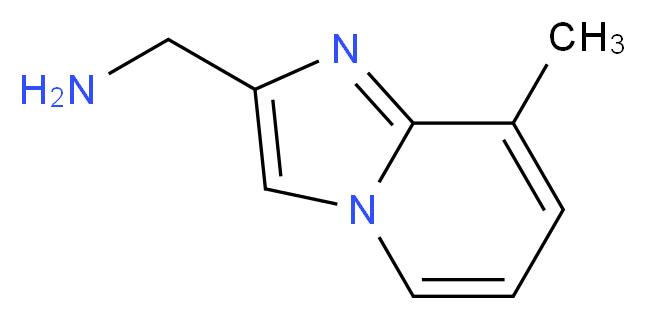 1-(8-methylimidazo[1,2-a]pyridin-2-yl)methanamine_Molecular_structure_CAS_518064-47-6)