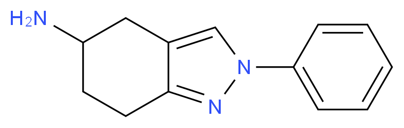 2-phenyl-4,5,6,7-tetrahydro-2H-indazol-5-amine_Molecular_structure_CAS_)